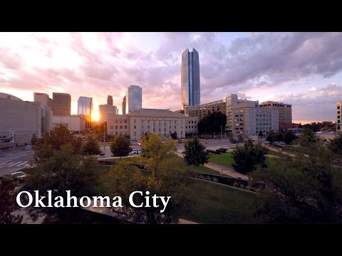 Oklahoma City by Drone in 4K