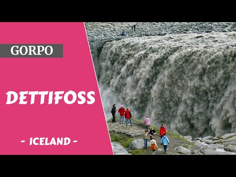 GoPro : Dettifoss waterfall: most powerful waterfall in Europe