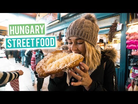 Trying Hungarian Street Food | What to Eat in Budapest