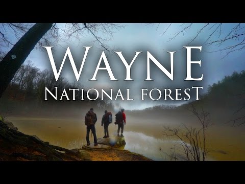 Wayne National Forest in 4K | Best Ohio Backpacking | Bushcraft, Hiking, &amp; Camping Lake Vesuvius