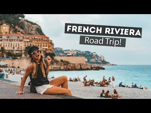 FRENCH RIVIERA ROAD TRIP! Cute villages in the South of France