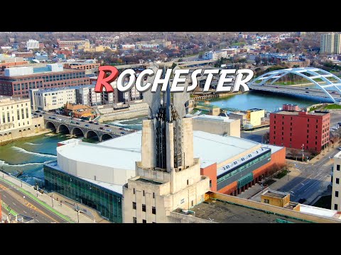 Rochester, New York 🇺🇸 |4K| Aerial Drone Footage