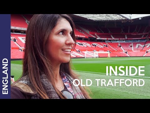 Old Trafford stadium tour - MANCHESTER UNITED! UK Travel vlog