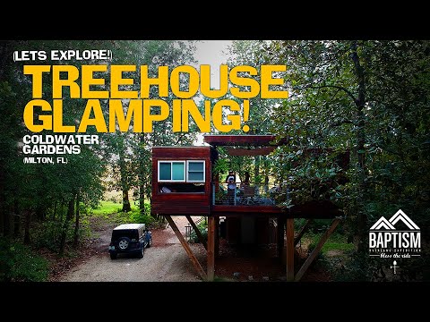 Treehouse Glamping at Coldwater Gardens