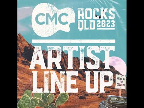 CMC Rocks QLD 2023 - Artist Line Up