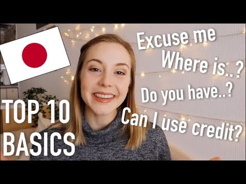 Japanese phrases you need for travelling Japan // Basic