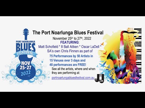 The 2022 Port Noarlunga Blues Festival