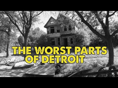 I drove through the worst parts of Detroit, Michigan. This is what I saw.