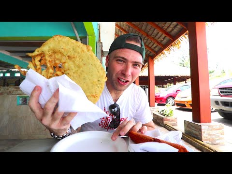 TROPICAL Puerto Rican STREET FOOD TOUR | Piñones, Puerto Rico