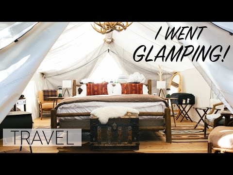 Glamping in Montana | Tent/Room Tour