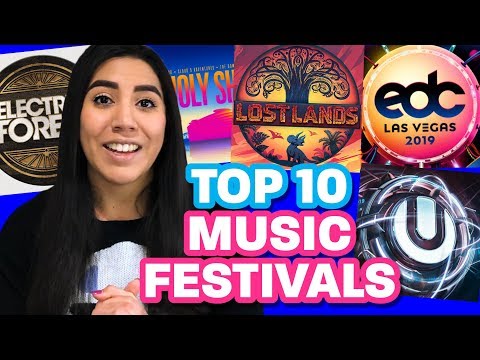 TOP 10 MUSIC FESTIVALS in the USA 2019