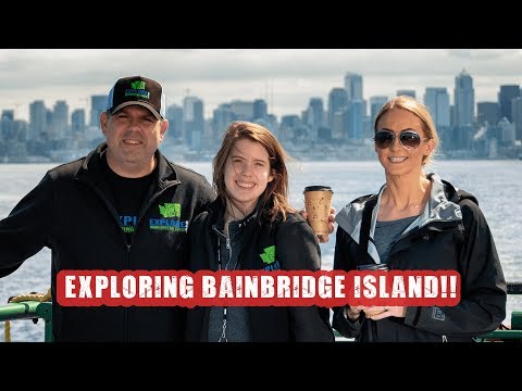 Exploring Bainbridge Island - Pizza, Ice Cream, Ferry Rides And More!