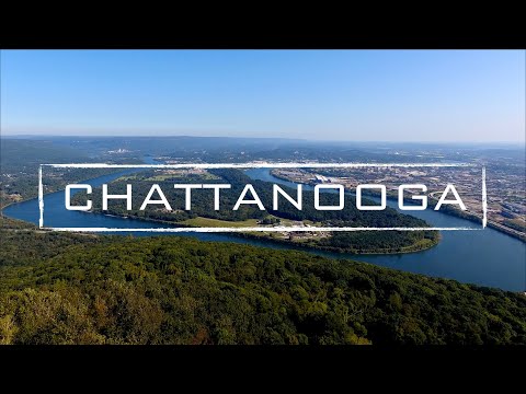 Chattanooga Tennessee 4K Drone Video