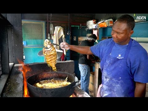 Street Food in Jamaica: Seafood in Kingston