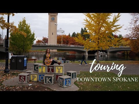 Touring Downtown Spokane // Vlog