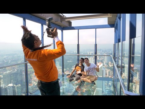 KL Tower Malaysia Full Tour - Sky Deck, Sky Box and Observation Deck | Broewnis Travel