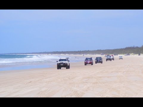 Bribie Island Queensland Australia - Last Day Of 2018 First Time 4x4 Beach Driving