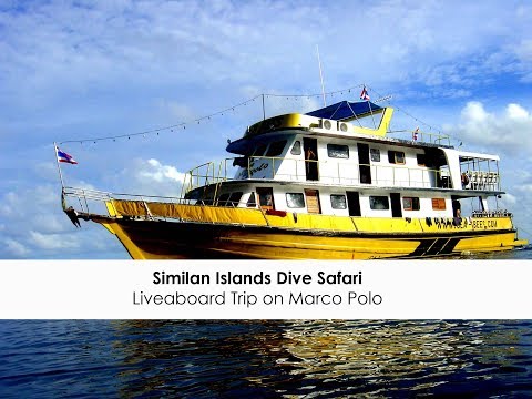 Similan Islands Liveaboard. MV Marco Polo.