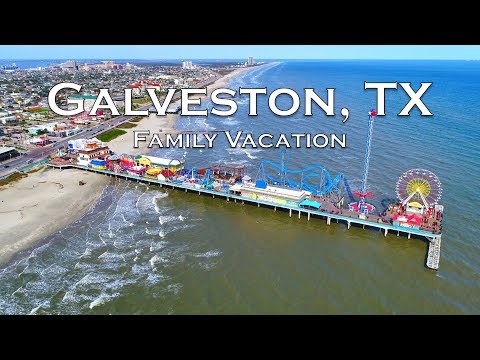 GALVESTON ISLAND, TEXAS | Family Vacation Travel Video | Sony A6500