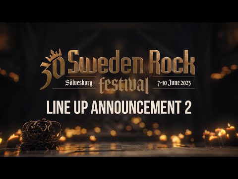 Sweden Rock Festival 2023 - Announcement 2