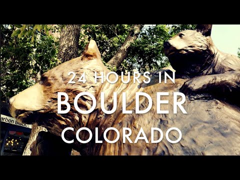 Boulder Colorado. 24 Hours in Colorado&#039;s Coolest Town - Travel Guide #visitboulder