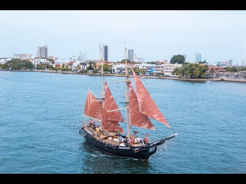 Sunset Cartagena - Pirate Boat Tour Cartagena - Sunset Sailing in Cartagena Colombia