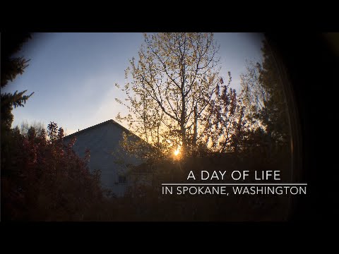 🌤A Day of Life in Spokane, Washington🏔