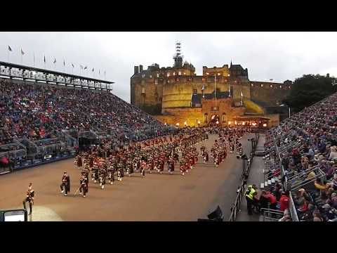 Opening of the Edinburgh MilitaryTattoo 2017