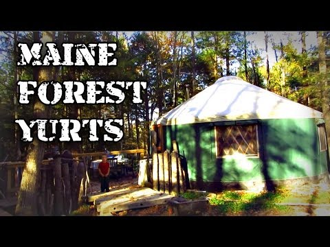 Maine Forest Yurts