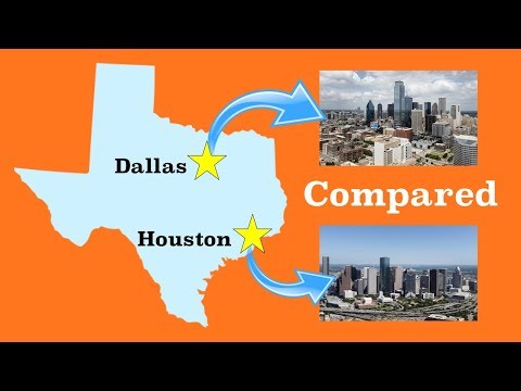 Houston and Dallas Compared