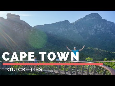 Tips for Cape Town, South Africa