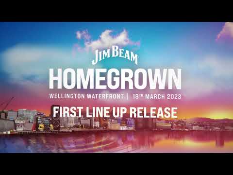 Jim Beam Homegrown 2023 First Line Up Announcement!
