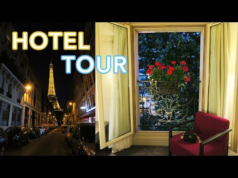 Paris Hotel Next to Eiffel Tower! Derby Alma Hotel Room Tour