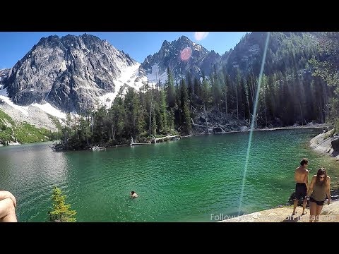 The Beautiful Colchuck Lake Hike, Leavenworth, Washington