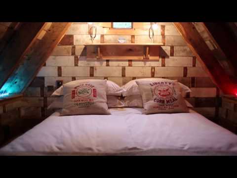 Hesleyside Huts - Glamping Pods Aerial Film