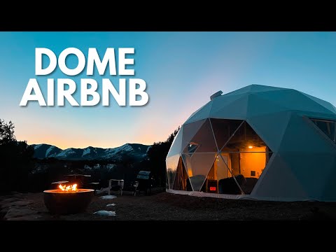 Luxury Glamping Dome Airbnb | Off-Grid Geodesic Dome Near Moab Utah