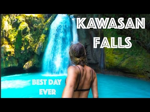 Kawasan Falls, Cebu - CLIFF JUMPING &amp; CANYONEERING - BEST DAY EVER!