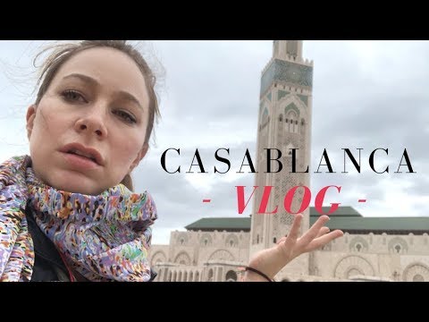 CASABLANCA MOROCCO CITY TOUR - Travel Vlog