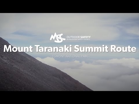 Mount Taranaki Summit Route: Alpine Tramping (Hiking) Series | New Zealand