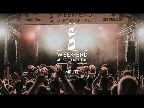 MEUTE - Think Twice &amp; Rej - Festival Week-end au bord de l&#039;eau - 1 July 2018 - Sierre (Switzerland)