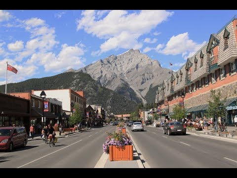 Downtown Banff, Alberta, Canada