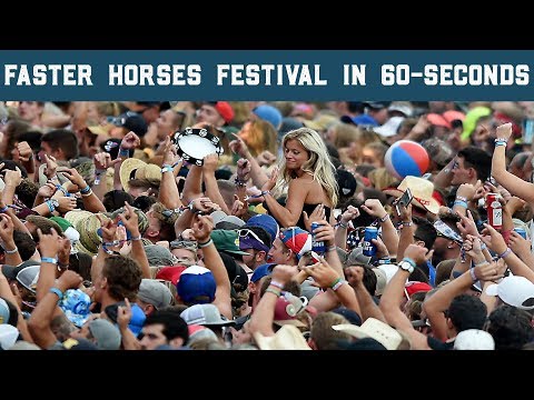 Faster Horses Festival in 60-Seconds