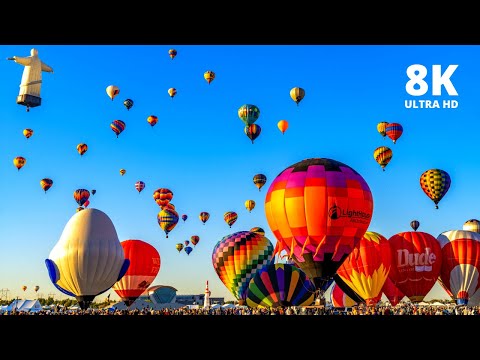 Albuquerque Balloon Fiesta | 8K Ultra HD Timelapse