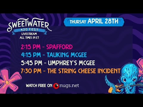SweetWater 420 Festival: Livestream From Atlanta, GA, Thursday 4/28/22 - SweetWater Stage