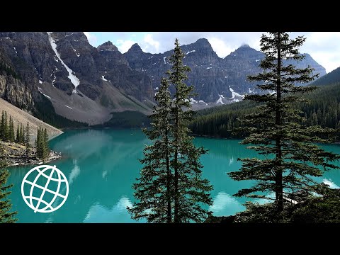 Lake Louise &amp; Moraine Lake, Banff NP, Canada [Amazing Places 4K]