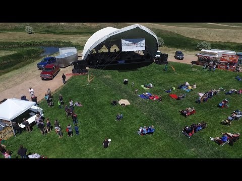 Donkey Creek Music Festival 2017 drone video