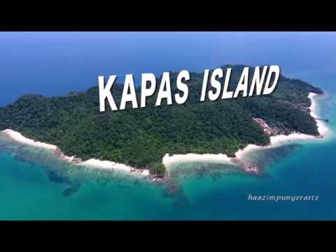 Scenery of Kapas and Gem Island, Marang, Terengganu, Malaysia (October 2016)