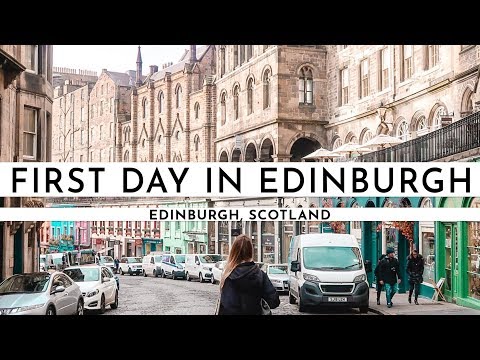 WALKING AROUND IN A FAIRYTALE · EDINBURGH, SCOTLAND | TRAVEL VLOG #69