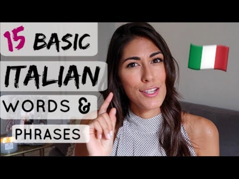 15 ITALIAN WORDS YOU NEED TO KNOW BEFORE COMING TO ITALY!