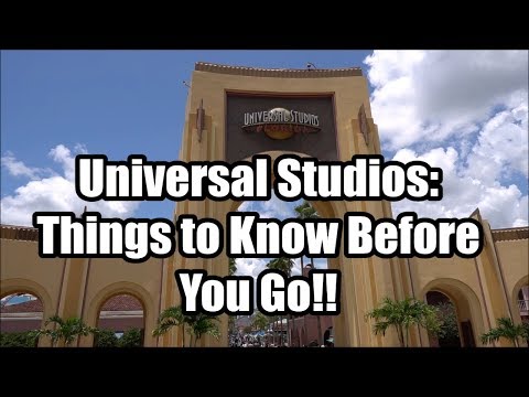 Universal Studios Orlando Tips - Things to Know Before You Go!!